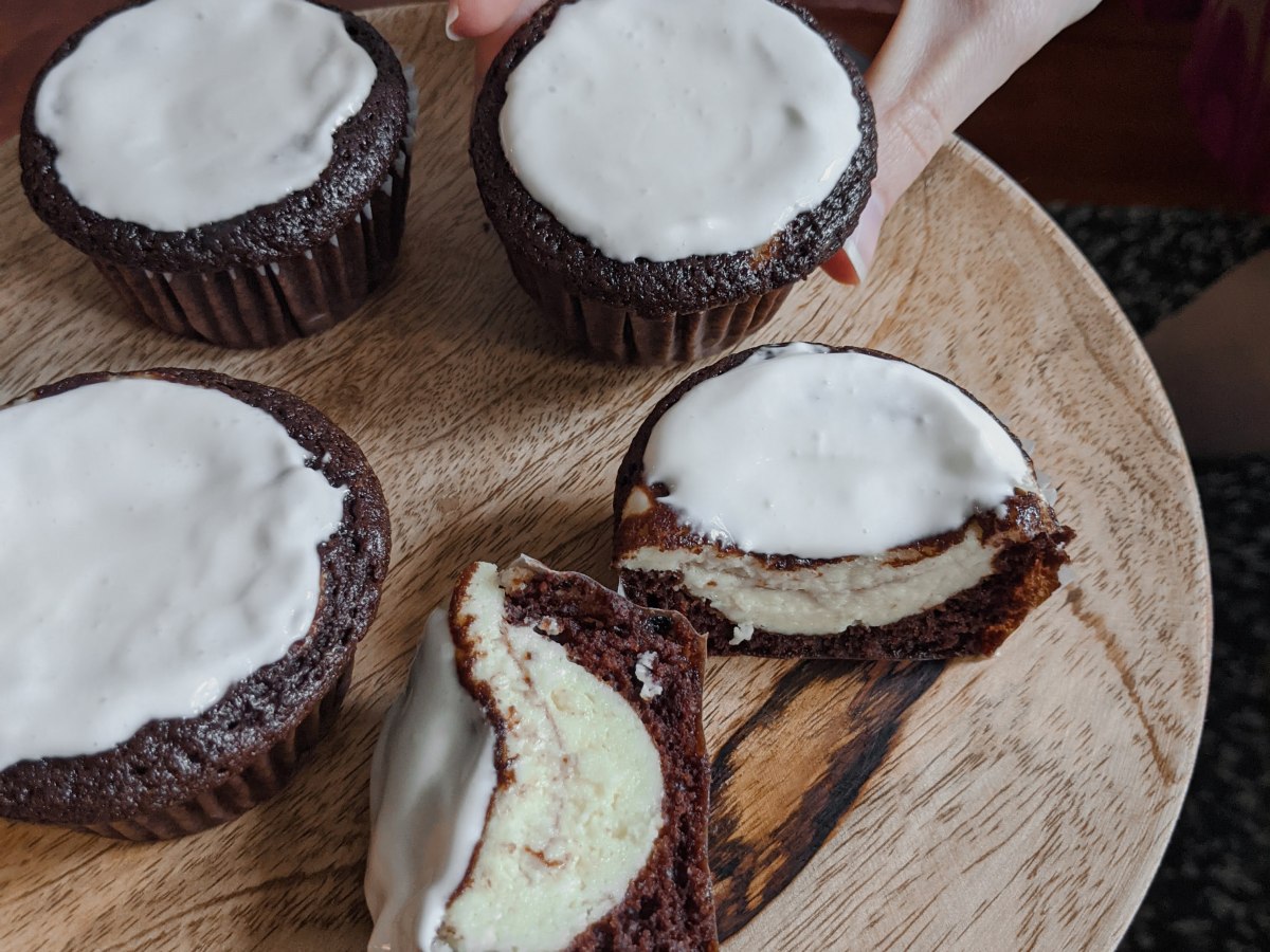 Black Bottom Cupcakes